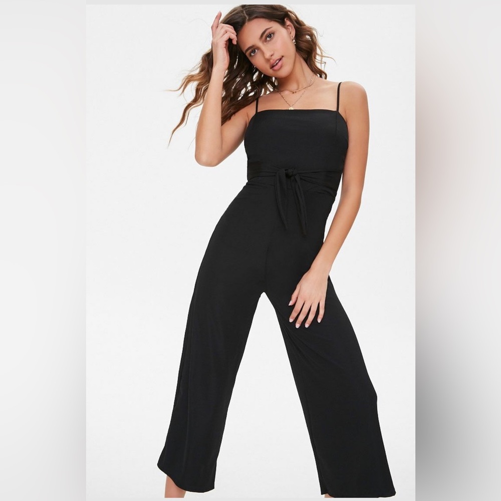 Ribbed Cami Jumpsuit